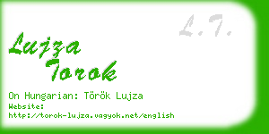 lujza torok business card